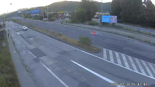 Náhľad kamery Palackeho smer zeleznicne mosty