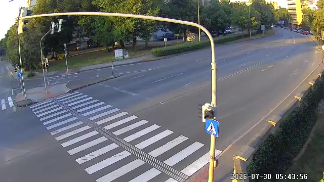 Náhľad kamery Krizovatka pri botanickej zahrade