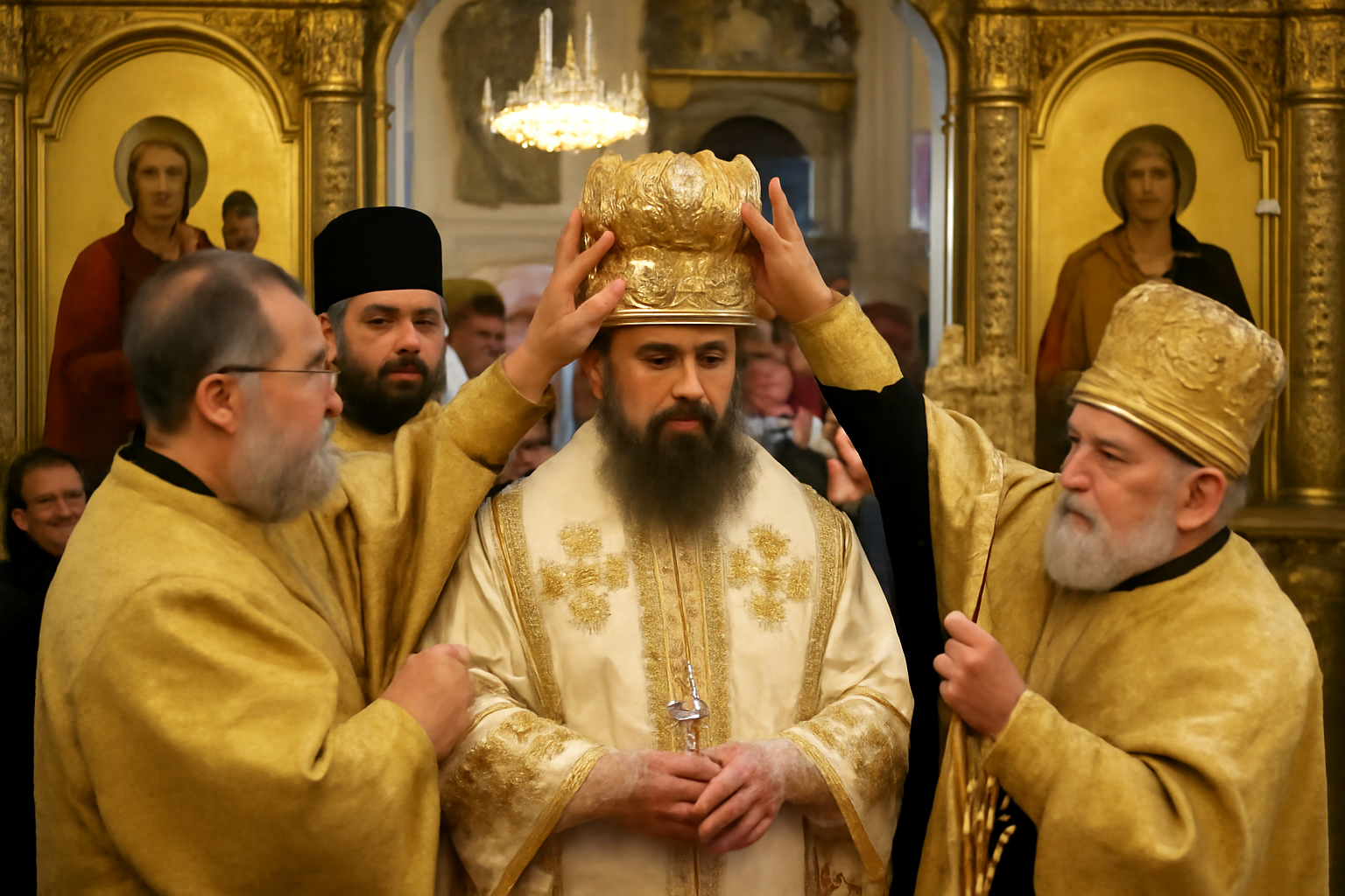 V Prešove intronizovali arcibiskupa Jána na čelo pravoslávnej cirkvi na Slovensku