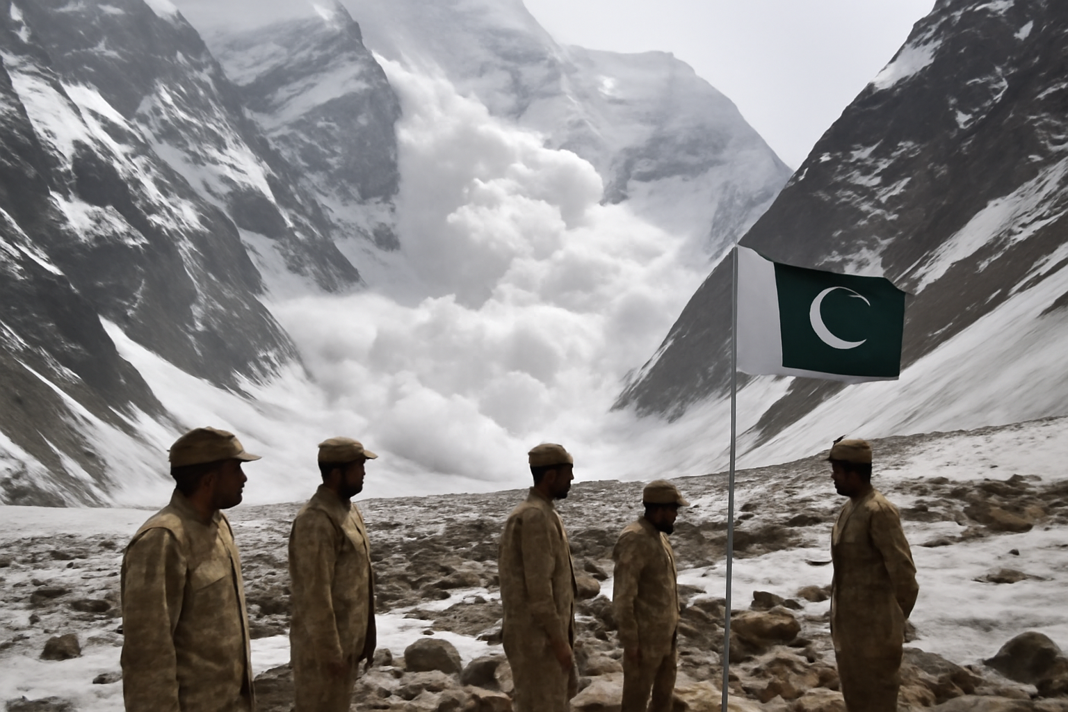 Lavína v Himalájach zasypala 130 pakistanských vojakov pri hranici s Indiou