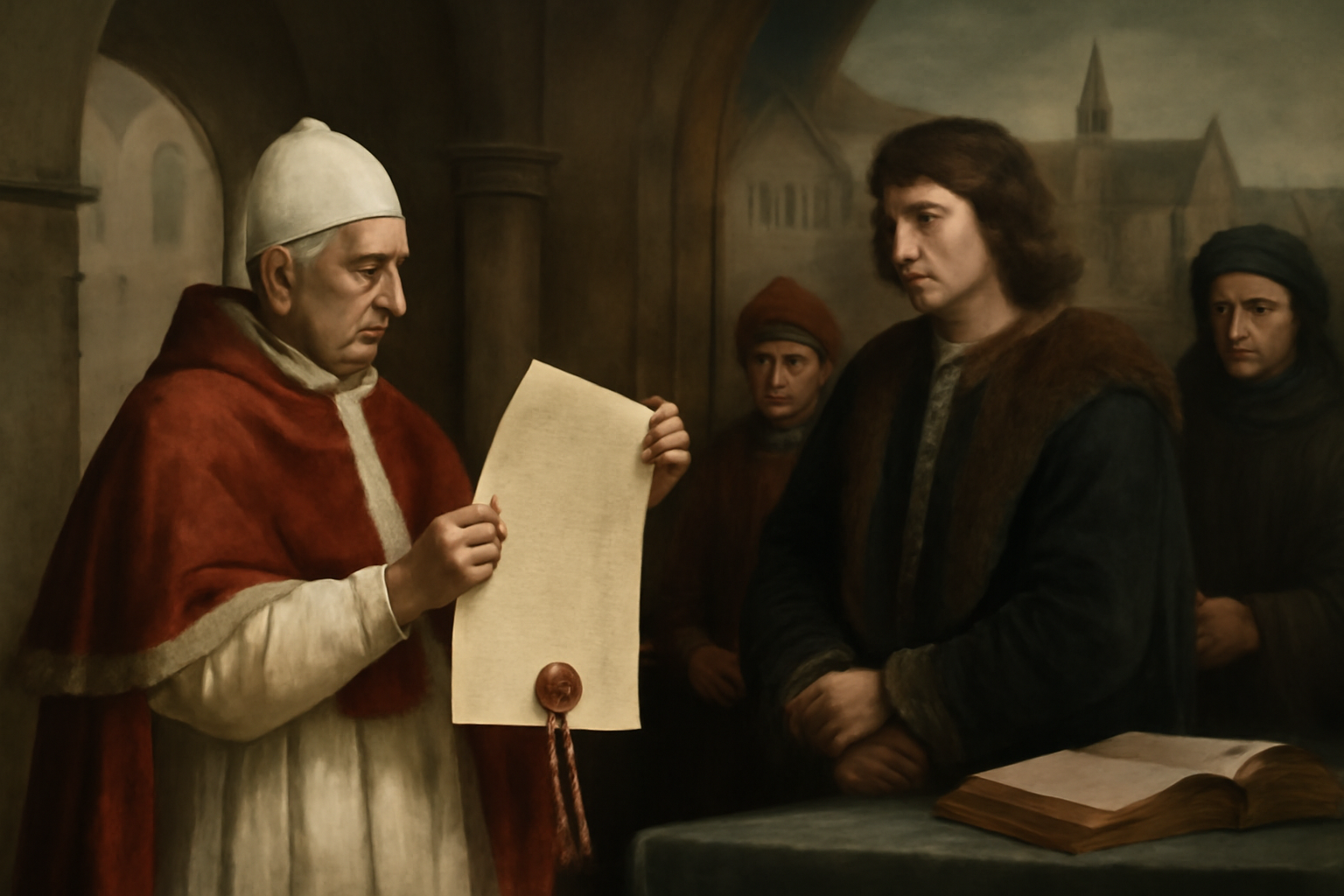 Pavol II. schválil na žiadosť Mateja Korvína vznik Academie Istropolitany