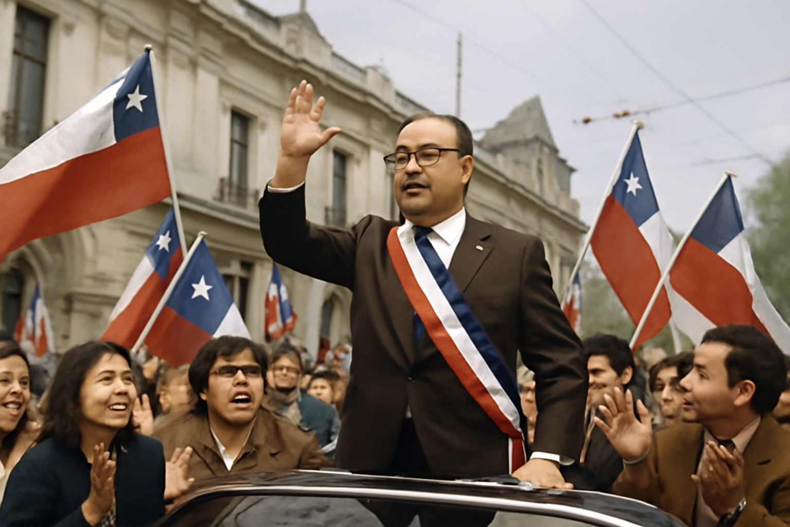 Salvador Allende vyhral prezidentské voľby v Čile