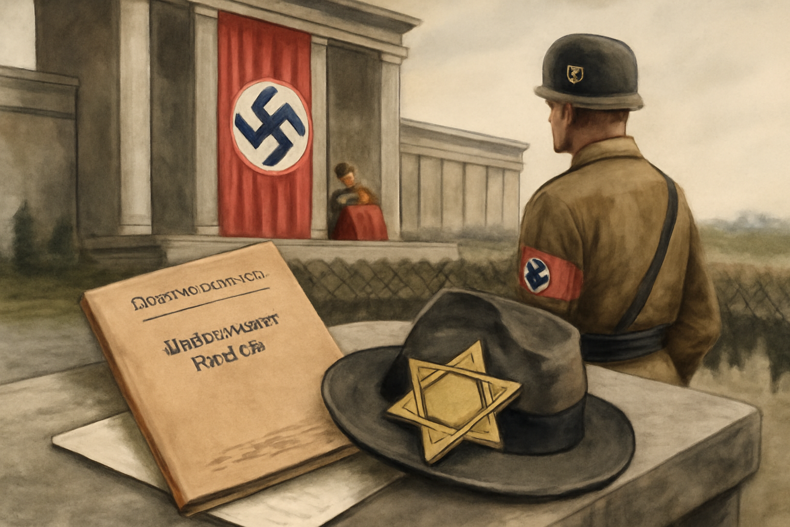 Hitler presadil norimberské zákony, ktoré zbavili Židov práv