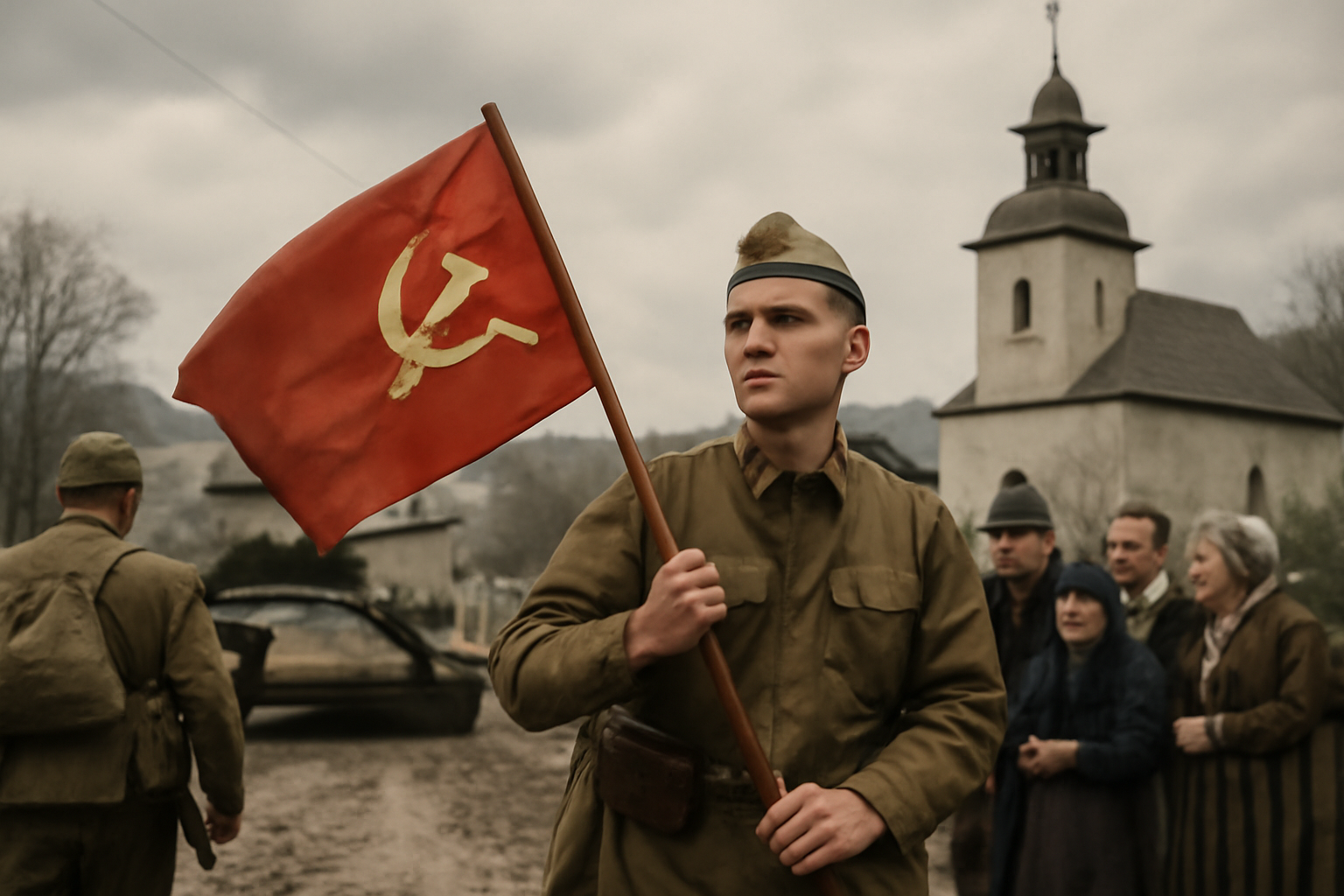Červená armáda oslobodila Kalinov, prvú obec v Československu