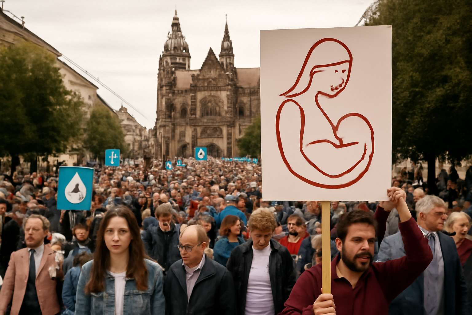 Košice hostili prvý Národný pochod za život, prišli desaťtisíce ľudí