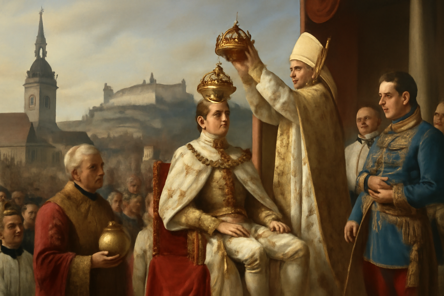Posledná korunovácia uhorského kráľa v Bratislave: na trón uviedli Ferdinanda V.