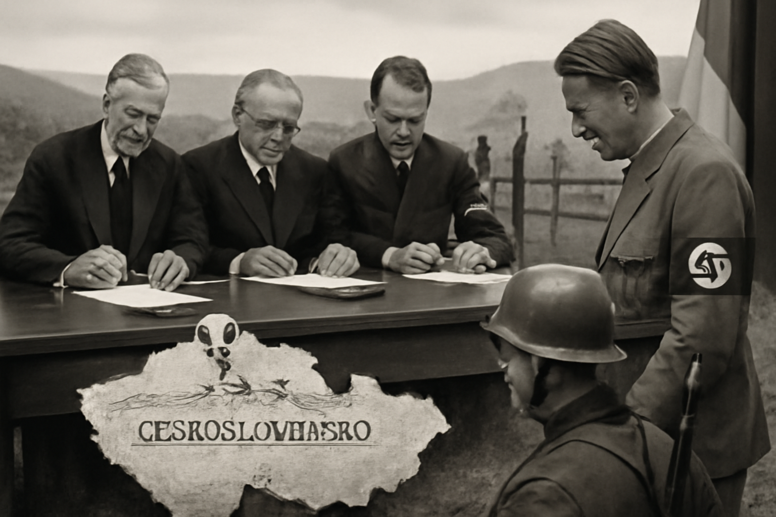 Mníchovská dohoda rozhodla o odovzdaní československého pohraničia Nemecku