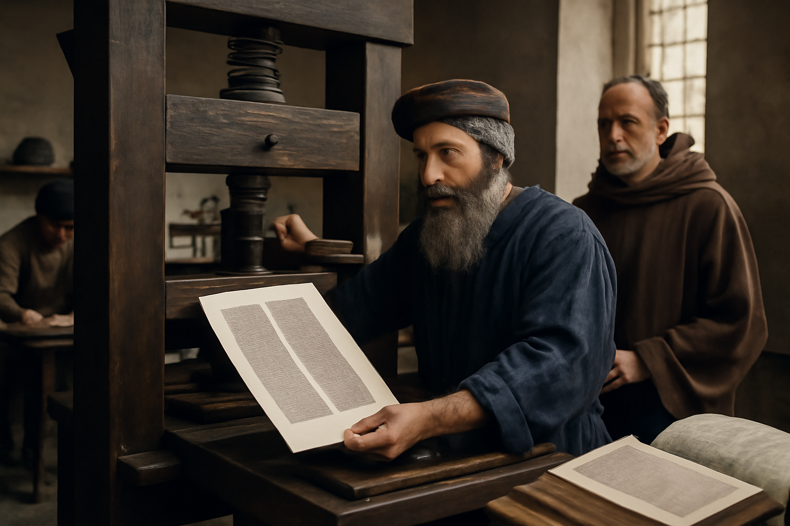 Začiatok tlače Gutenbergovej Biblie: míľnik kníhtlače sa rodil postupne