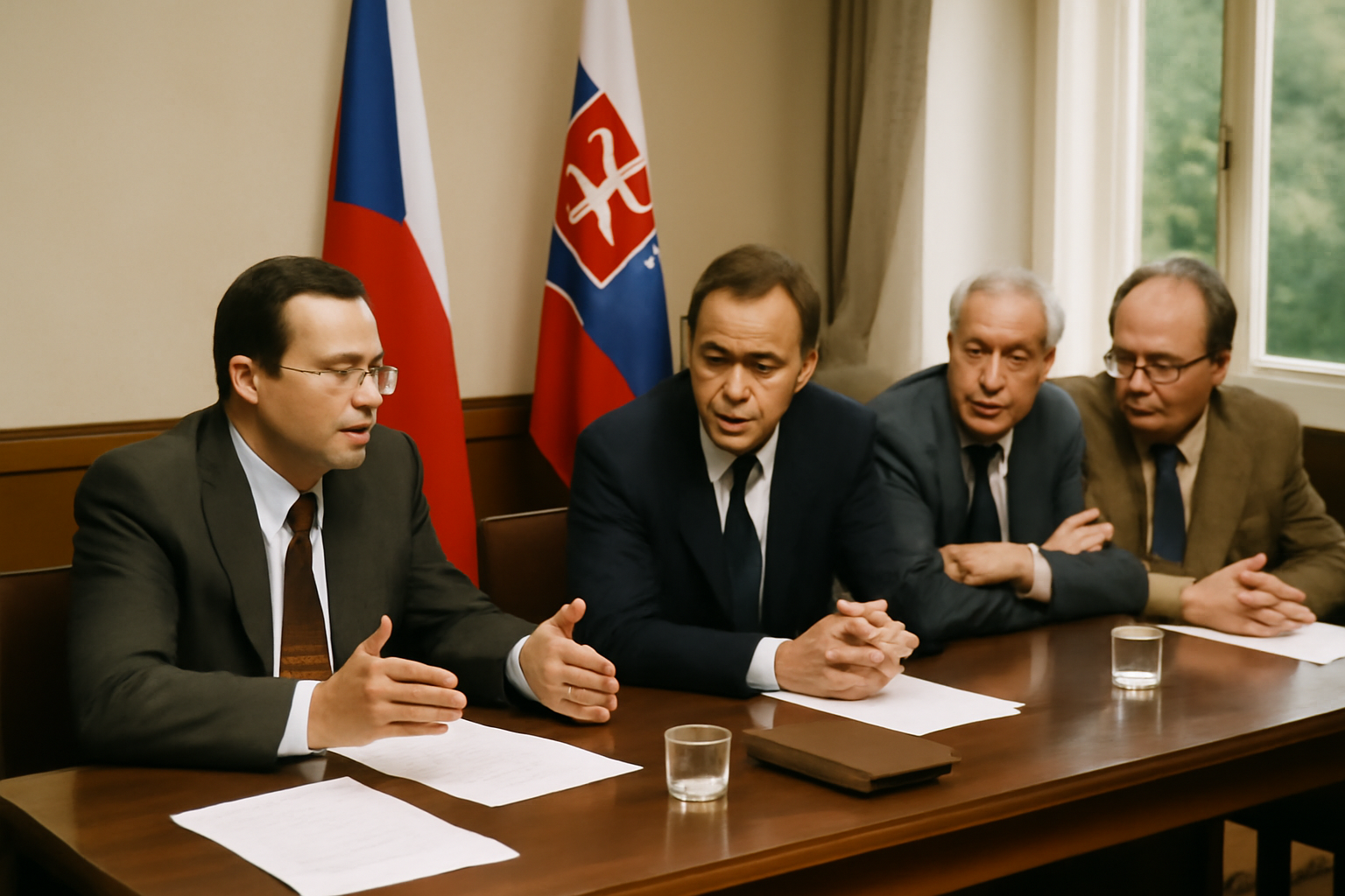 Rokovania v Jihlave: HZDS prijalo záväzok k úplnému rozdeleniu federácie
