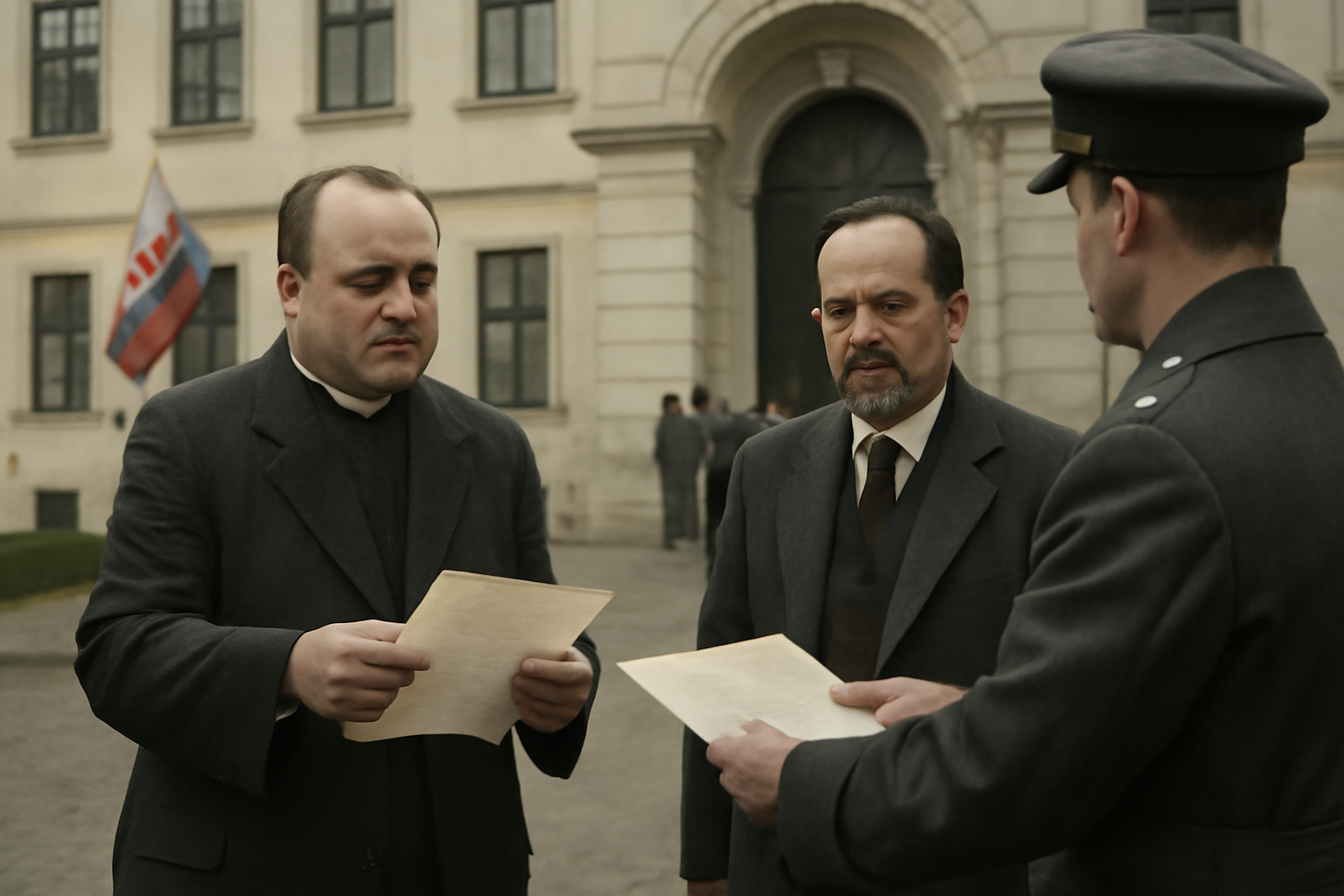 Tiso a Labaj v roku 1929 odstúpili na protest proti rozsudku nad Tukom