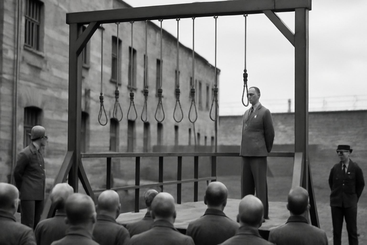 V Norimbergu obesili desať nacistických zločincov odsúdených tribunálom