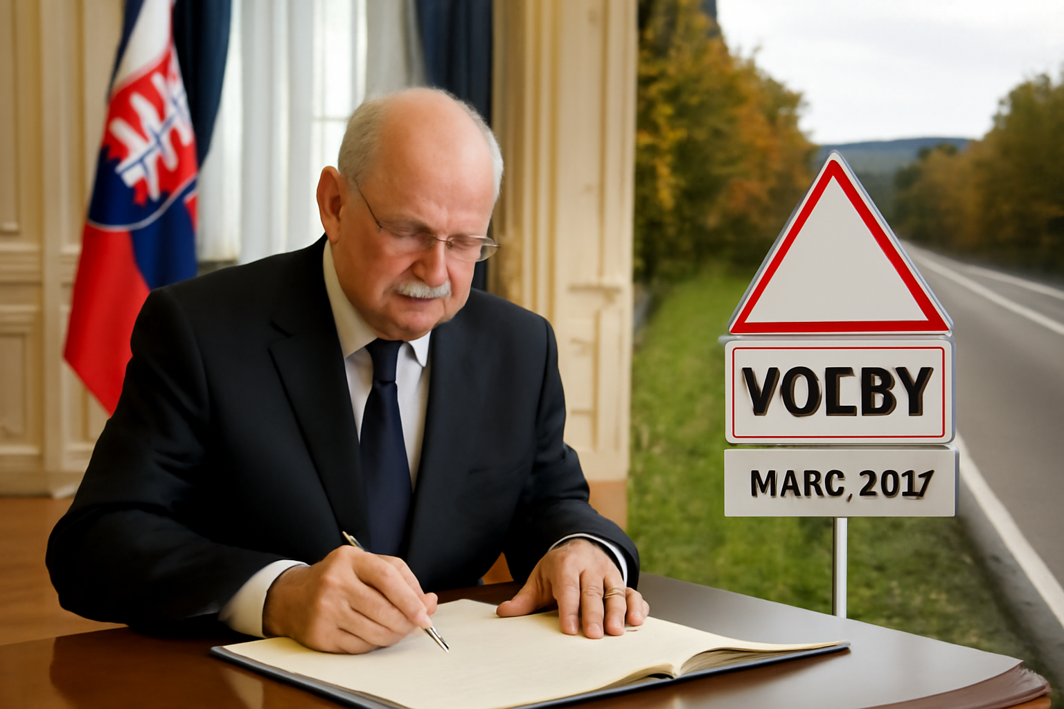 Gašparovič podpísal skrátenie volebného obdobia, cesta k voľbám v marci 2012