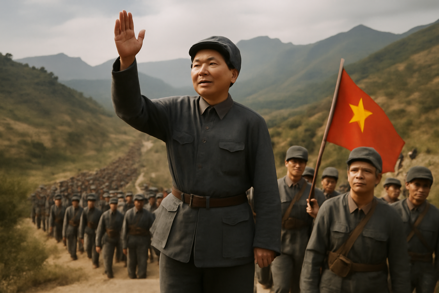 Mao Ce-tung doviedol Červenú armádu na koniec Veľkého pochodu
