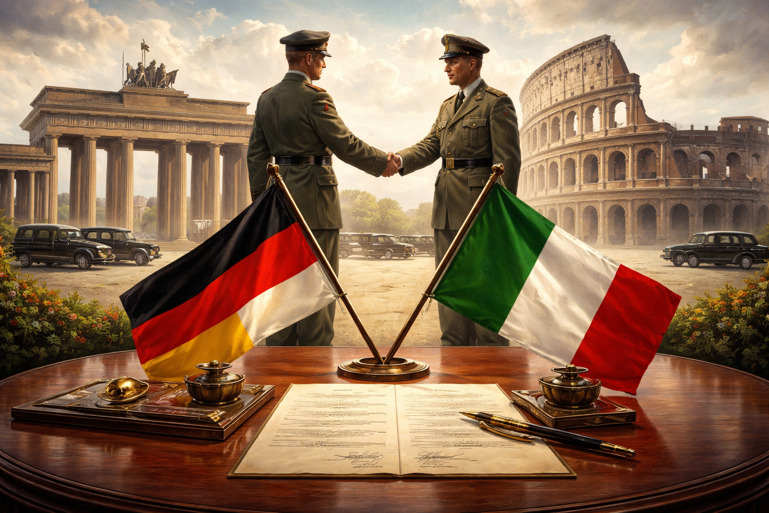 Vzniká Os Berlín–Rím: Taliansko a Nemecko spečatili spojenectvo