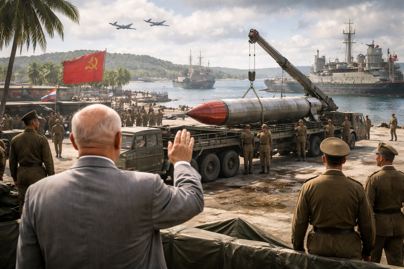 Chruščov ustúpil v kubánskej kríze: sovietske jadrové zbrane mali odísť z Kuby