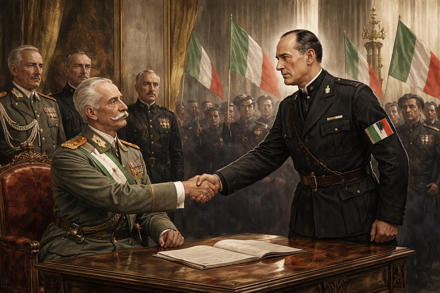 Viktor Emanuel III. zveril Mussolinimu zostavenie vlády
