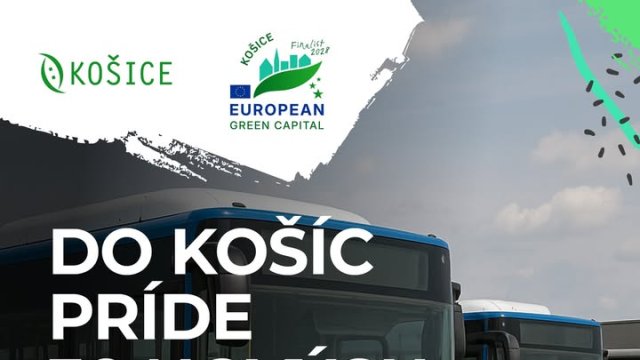 Košice do konca októbra 2027 posilnia MHD o 30 nových nízkopodlažných autobusov na stlačený zemný plyn.