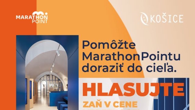 Košický MarathonPoint má posledných 24 hodín v boji o Cenu verejnosti