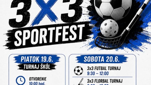 Košice sa chystajú na 3x3 Sportfest: už v piatok 19. júna