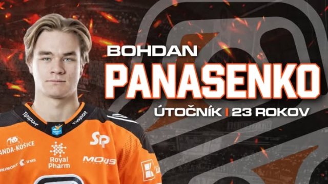 Ukrajinský útočník Bohdan Panasenko (23) zostáva v HC Košice: po mesačnej skúške presvedčil v príprave aj gólom proti Prešovu.