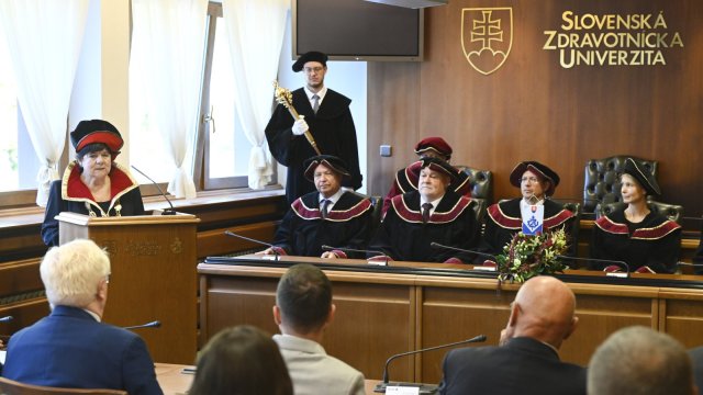 Nová rektorka Slovenskej zdravotníckej univerzity Štefánia Moricová chce zvýšiť kvalitu vzdelávania