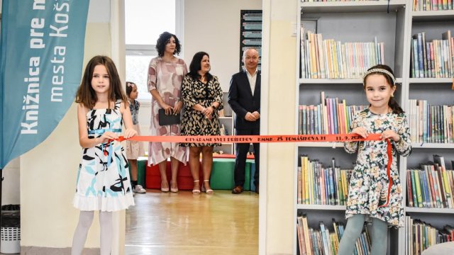 Knižnica pre mládež mesta Košice otvorila novú pobočku