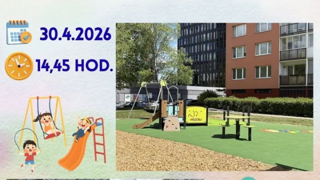 V Košiciach-Juh zajtra slávnostne otvoria nové inkluzívne ihrisko,