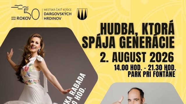 Košice-Dargovských hrdinov oslávia 50 rokov